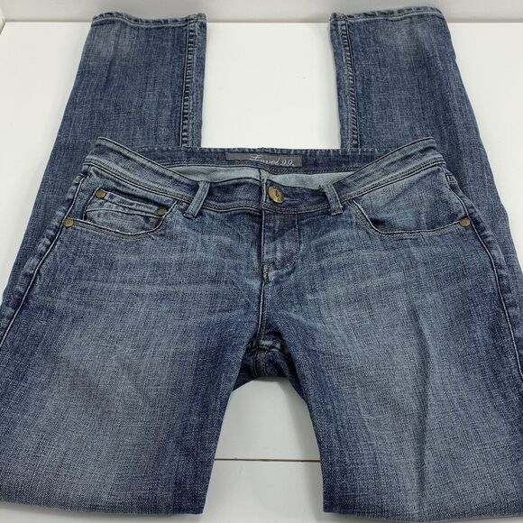 Anthropologie Level 99 skinny Jeans Size 26 / 33 Tall 5 pocket distressed - Picture 5 of 8